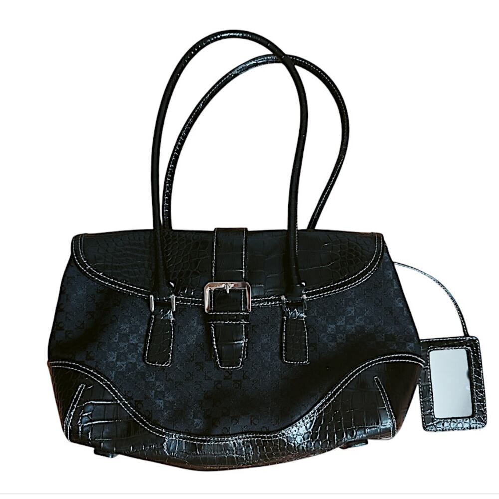 Liz Claiborne Black Shoulder Purse Bag